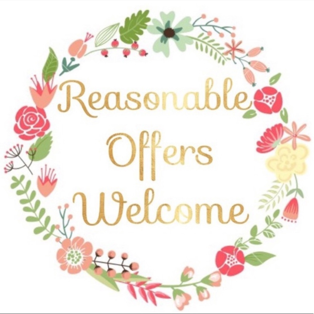 Reasonable offers always welcome!